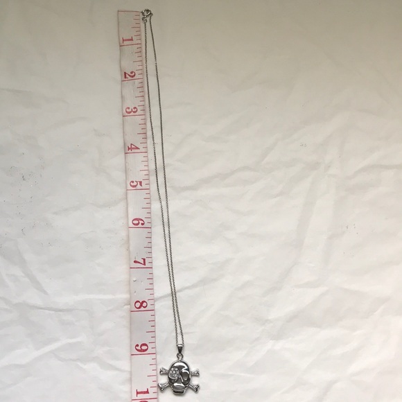 Skull & Crossbones 925 sterling silver set - Picture 12 of 14